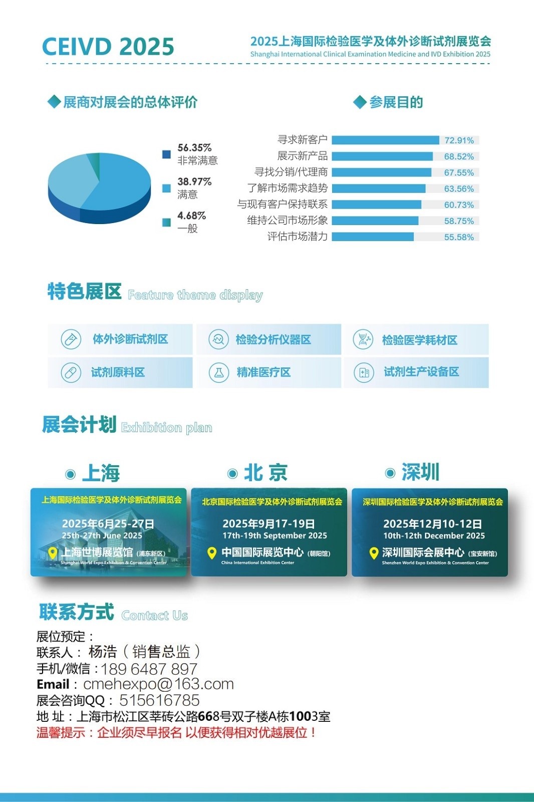 2025上海国际检验输血仪器试剂博览会将于6月25日召开